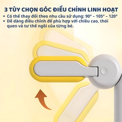 Giá Đỡ Chống Chống Gù Cho Bé Mideer Adjustable Posture Corrector- Bold Pink 6+