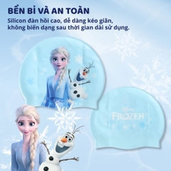 Mũ Bơi Silicon Trẻ Em Chính Hãng Marvel Disney- Iron man 3+