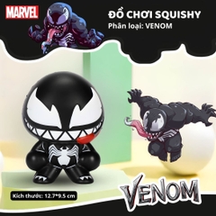 Đồ Chơi Squishy Giảm Căng Thẳng Chính Hãng Marvel Disney- Venom 8+