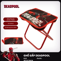 Ghế Dã Ngoại Gấp Gọn Chính Hãng Mesuca Marvel Disney- Deadpool
