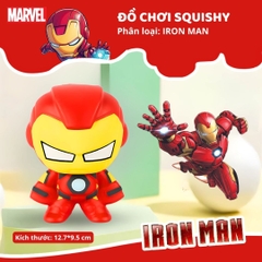 Đồ Chơi Squishy Giảm Căng Thẳng Chính Hãng Marvel Disney- Iron man 8+