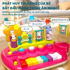 Đàn Piano Điện Tử Có Hiệu Ứng Động Vật Nhảy Múa Cho Bé Goodway Piano 18m+