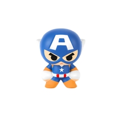 Đồ Chơi Squishy Giảm Căng Thẳng Chính Hãng Marvel Disney- Captain America 8+