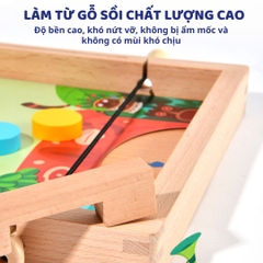 Cờ Búng Xuyên Lỗ Đối Kháng Mideer 10 In 1 Carrom Board Game 3+