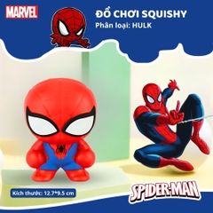 Đồ Chơi Squishy Giảm Căng Thẳng Chính Hãng Marvel Disney- Spider Man 8+