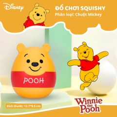 Đồ Chơi Squishy Giảm Căng Thẳng Chính Hãng Marvel Disney- Pooh 8+