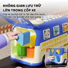 Đồ Chơi Xe Buýt Phát Nhạc Cho Bé Goodway Learning Bus 1+