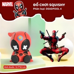 Đồ Chơi Squishy Deadpool Cho Bé Chính Hãng Marvel Disney 8+