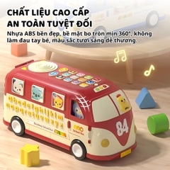 Đồ Chơi Xe Buýt Phát Nhạc Cho Bé Goodway Learning Bus 1+