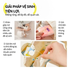 Túi Du Lịch Đựng Khăn Giấy Hugz Tissue Pouch- Sunset Drift