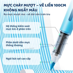 Bút Màu Acrylic Cho Bé Straight Liquid Acrylic Marker - 60 Màu