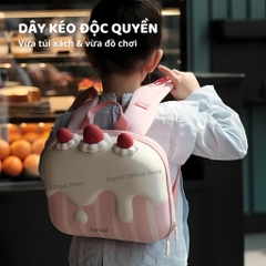 Balo Cho Bé Mầm Non Zoyzoii Delicious Series Backpack B18 Bánh Dâu