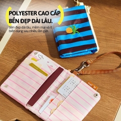Ví Đựng Thẻ Đa Năng Hugz Multi-style Card Bag- Pink Summer