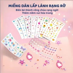 Đồ Chơi Sticker Dán Móng Tay Cho Bé Gái Mideer Garden Fairy Dress Up Sticker Pack 3+