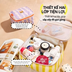 Túi Đựng Đồ Du Lịch Hugz Toiletry Bag Beach Sunbath Size S- 17cm*17cm*10cm