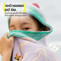 Áo Choàng Tắm Khô Nhanh Hugz Bathrobe Size L 150-170cm
