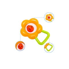 Đồ Chơi Lục Lạc Xúc Xắc Cầm Tay Cho Bé Sơ Sinh Goodway Baby Gym Ball 2m+