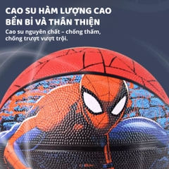 Bóng Rổ Trẻ Em Size 7 Chính Hãng Mesuca Marvel- Spider Man 3+