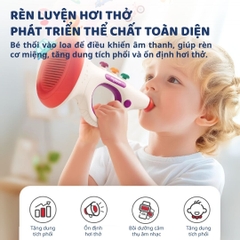 Kèn Thổi Cho Bé Mideer Lung Training Horn 3+