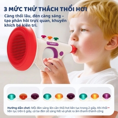 Kèn Thổi Cho Bé Mideer Lung Training Horn 3+