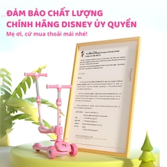 Xe Scooter Gấp Gọn Kèm Ghế Ngồi 2in1 Mesuca Disney- Frozen 3+
