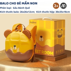 Balo Mầm Non Cho Bé Mideer Sweet Room Kids Backpack- Waffle