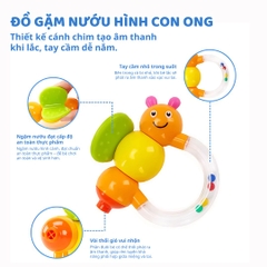 Đồ Chơi Lục Lạc Xúc Xắc Cầm Tay Cho Bé Sơ Sinh Goodway Baby Gym Ball 2m+