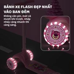 Xe Scooter Gấp Gọn Kèm Ghế Ngồi 2in1 Mesuca Marvel- Iron Man 3+