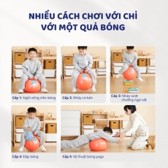 Bóng Hơi Hình Thú Nhún Cho Bé Mideer Sensory Training Bounce Ball 3+