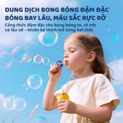 Đồ Chơi Thổi Bong Bóng Cho Bé Mideer Bubble Phial 3+