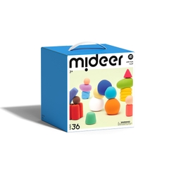 Đất Nặn Tự Khô Mideer Airy Fun Clay 36 Màu 3+