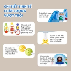 Đồ Chơi Lục Lạc Treo Nôi Cho Bé Sơ Sinh Goodway Baby Gym 3m+