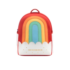 Balo Cho Bé Tiểu Học Zoyzoii Kids Backpack B19 Cầu Vồng