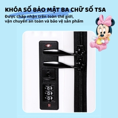 Vali Mickey Cho Bé Du Lịch Chính Hãng Mesuca Disney Minnie Mouse 20 Inches