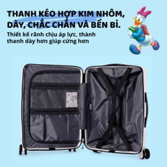 Vali Mickey Cho Bé Du Lịch Chính Hãng Mesuca Disney Minnie Mouse 20 Inches