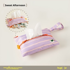 Túi Du Lịch Đựng Khăn Giấy Hugz Tissue Pouch- Sweet Afternoon