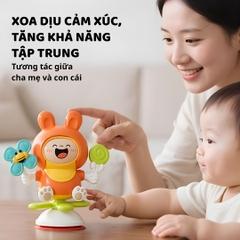 Đồ Chơi Thỏ Nhảy Múa Thay Đổi Biểu Cảm Goodway Rabbit- Màu Xám 3m+
