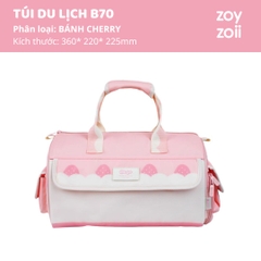 Túi Đựng Đồ Du Lịch Cho Bé Zoyzoii Crossbody Travel Bag B70- Pink