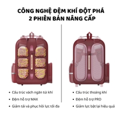 Balo Chống Gù Cho Bé Tiểu Học Zoyzoii Air Elastic Backpack B88-A Màu Vàng
