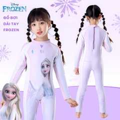 Đồ bơi Cho Bé Gái Size 16 Chính Hãng Mesuca Disney Frozen- Frozen Tím