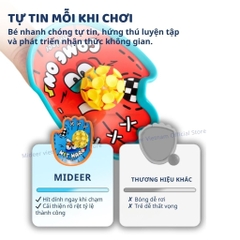 Bộ Vợt Ném Bóng Dính Mideer Suction Ball Set 3+