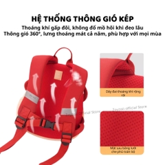 Balo Cho Bé Mầm Non Zoyzoii Mushroom Series B50- Máy Bay