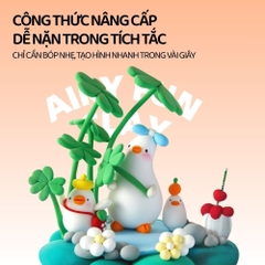 Đất Nặn Tự Khô 48 Màu Mideer Play Airy Clay - Sweets Bag 3+