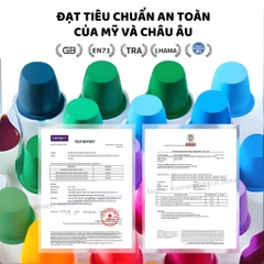 Màu Sáp Lụa Hữu Cơ 12 Màu Mideer Silky Crayons 3+