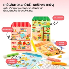 Đồ Chơi Tự Làm Sticker DIY Sáng Tạo Cho Bé Mideer Jelly Sticker Kit 3+