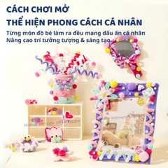 Đồ Chơi Thủ Công Kẽm Nhung Làm Kẹp Tóc Mideer Chenille Stem Craft 8+