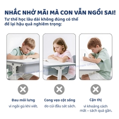 Giá Đỡ Chỉnh Tư Thế Ngồi Học Cho Bé Mideer Sit Right- Green 3+