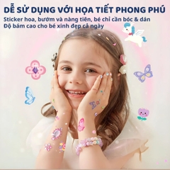 Đồ Chơi Sticker Dán Móng Tay Cho Bé Gái Mideer Garden Fairy Dress Up Sticker Pack 3+
