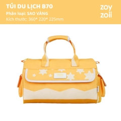 Túi Đựng Đồ Du Lịch Cho Bé Zoyzoii Crossbody Travel Bag B70- Yellow