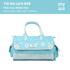 Túi Đựng Đồ Du Lịch Cho Bé Zoyzoii Crossbody Travel Bag B70- Blue